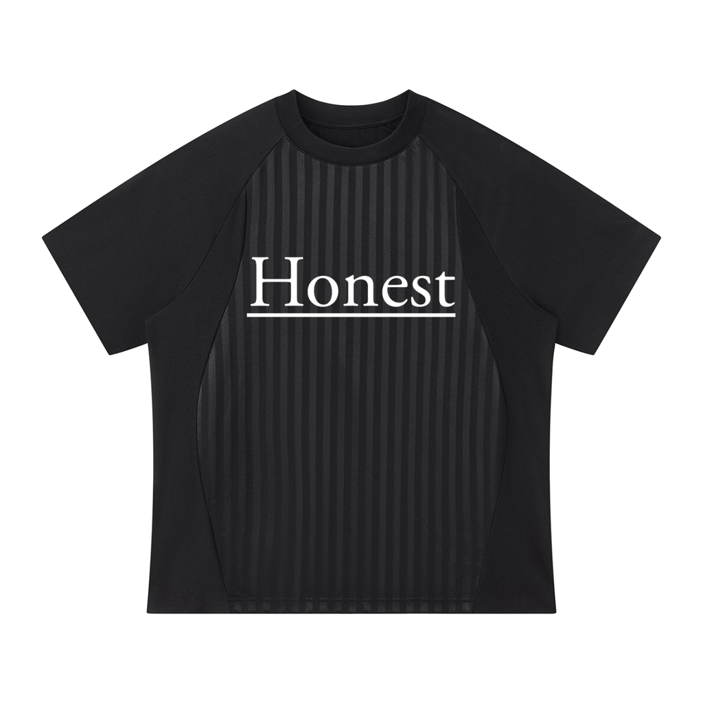 Honest Design  Striped Soccer Jersey