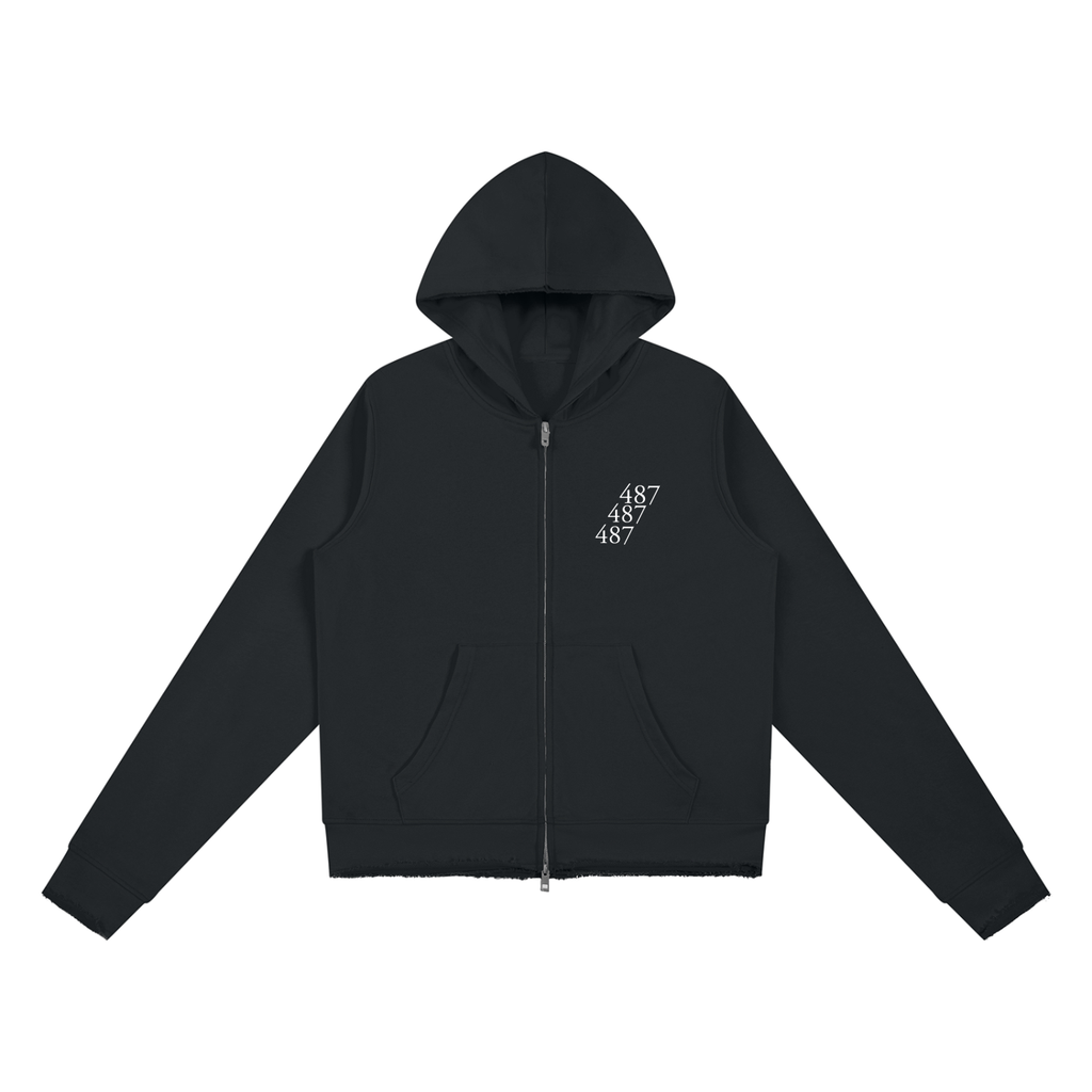 Women’s Raw Edge Full Zip Hoodie