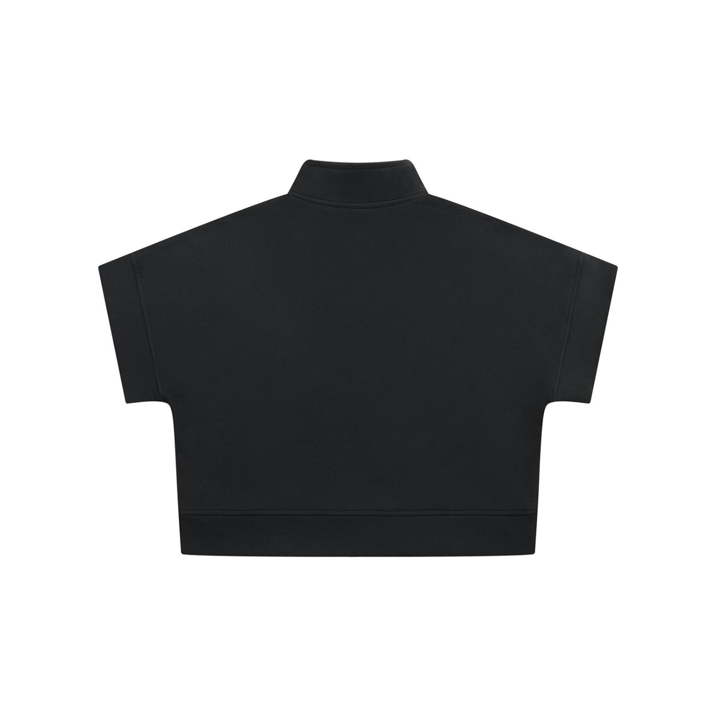 Honest Women's Quarter Zip Crop Sweatshirt