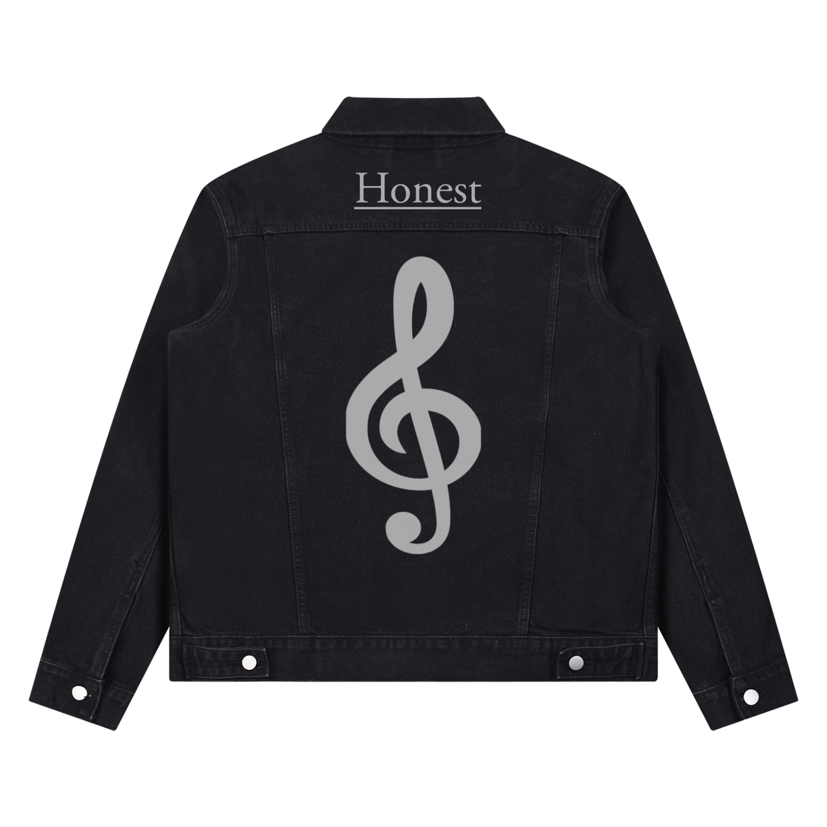 Honest 487 Design Unisex Vintage Wash Denim Jacket