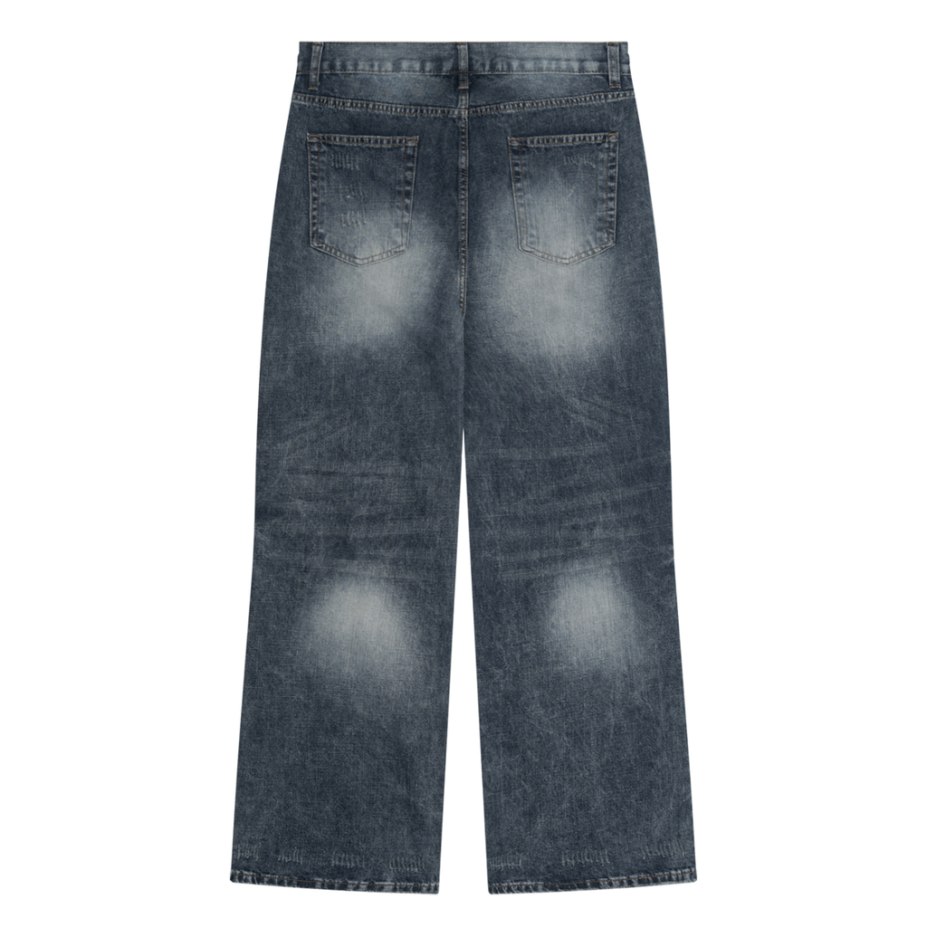 Honest Men's Vintage Wash Denim Jeans
