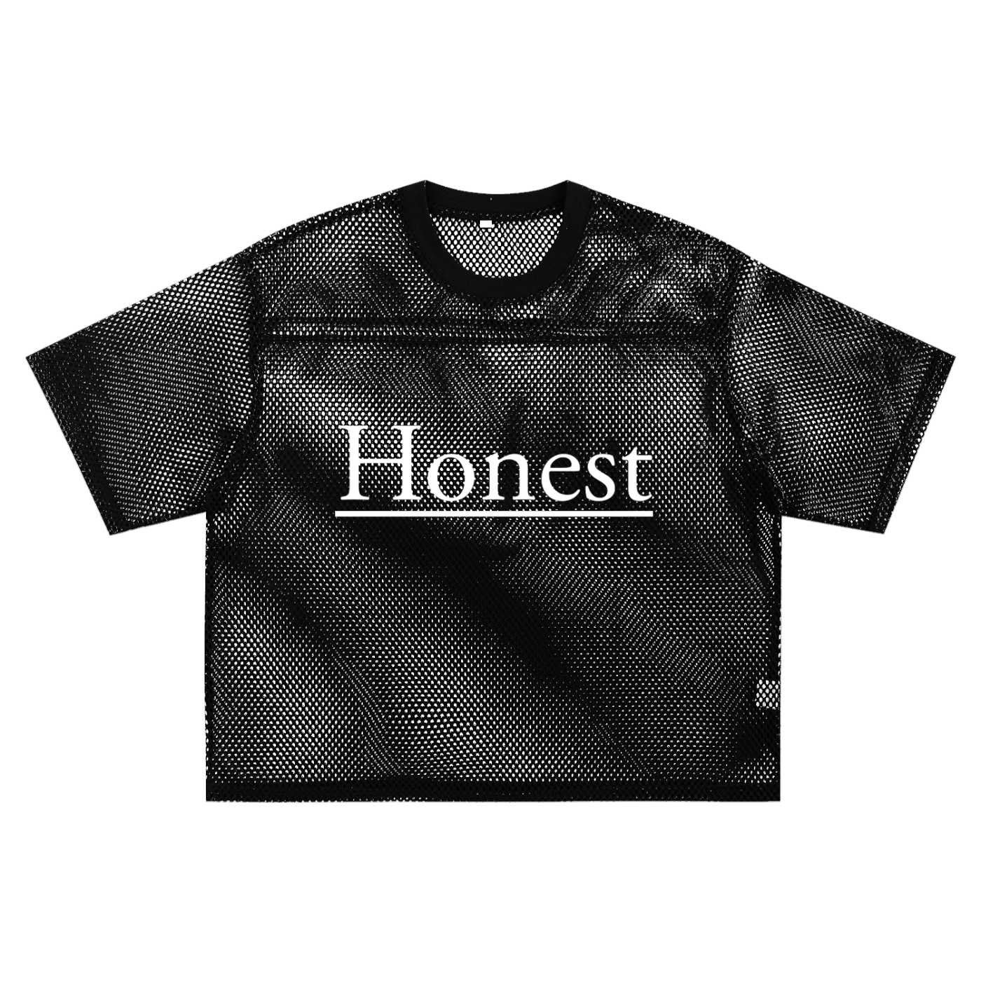 See-through Boxy Net T-Shirt