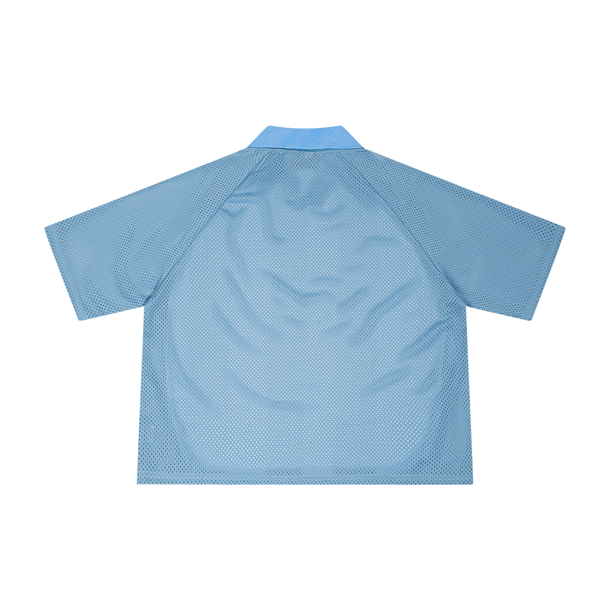 Honest Striped Mesh Boxy Soccer Jersey