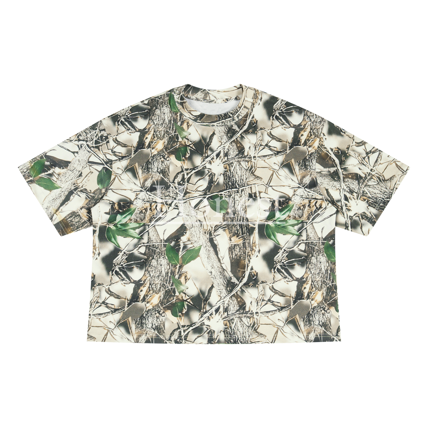 Honest Tree Camo Boxy T-Shirt