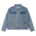 Honest 487 Design Unisex Vintage Wash Denim Jacket