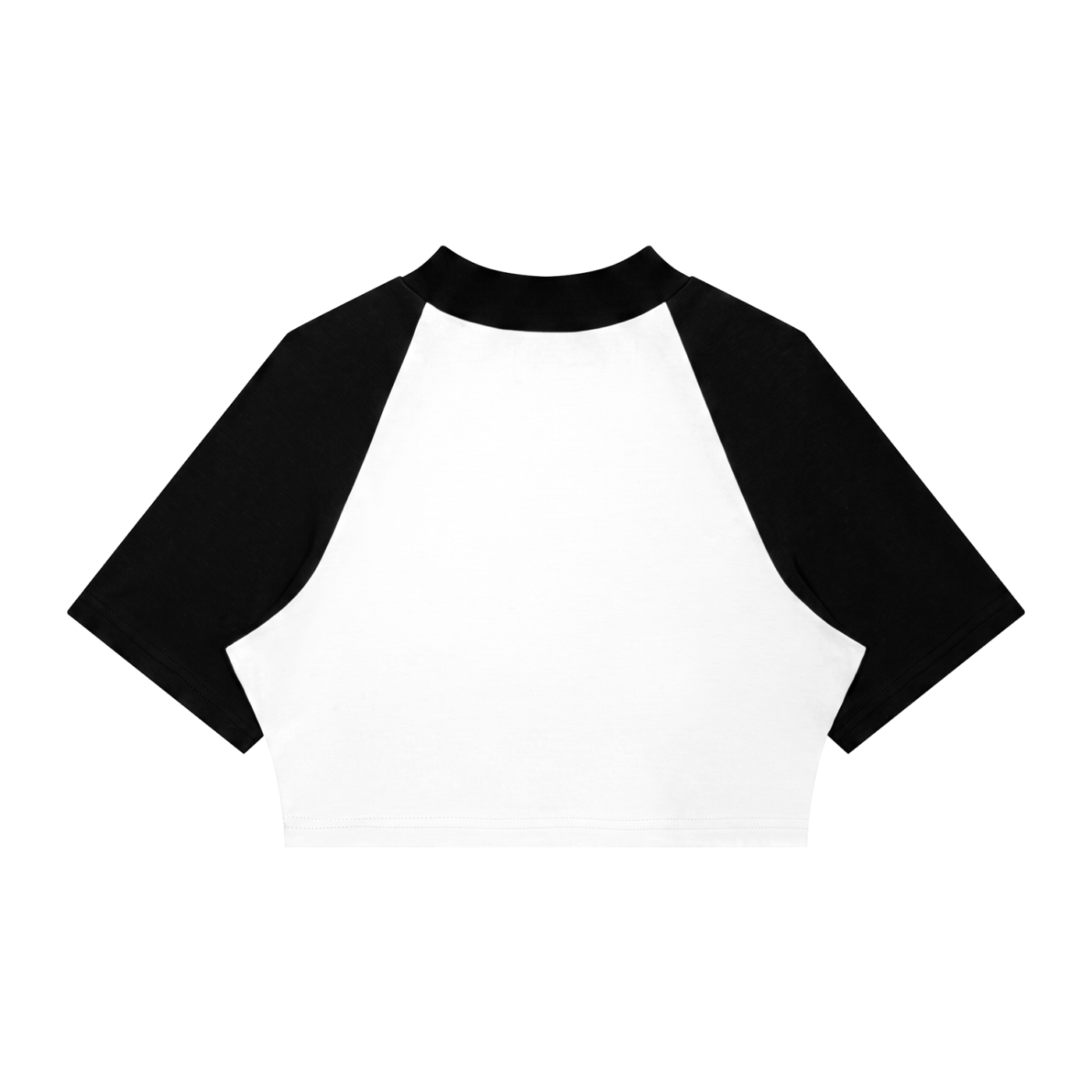 Honest Women’s Color Block Raglan Crop T-Shirt