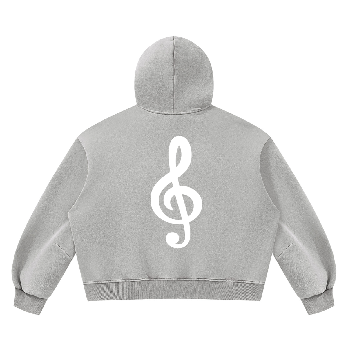 Unisex Vintage Wash Boxy Fleece Hoodie