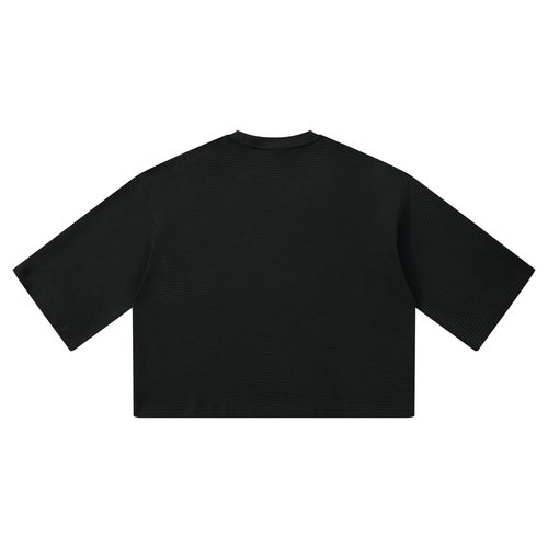 Honest 487 design  Waffle Boxy T-Shirt