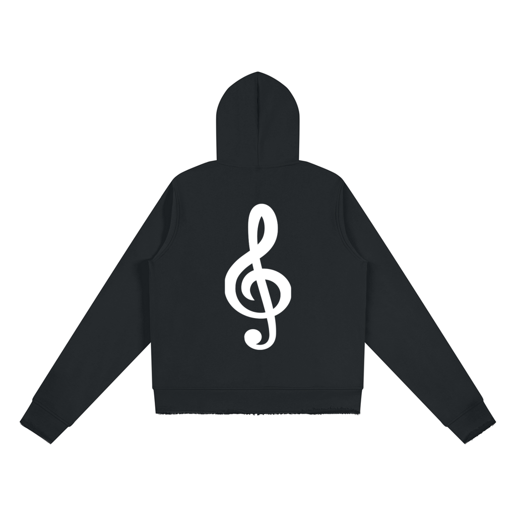 Women’s Raw Edge Full Zip Hoodie