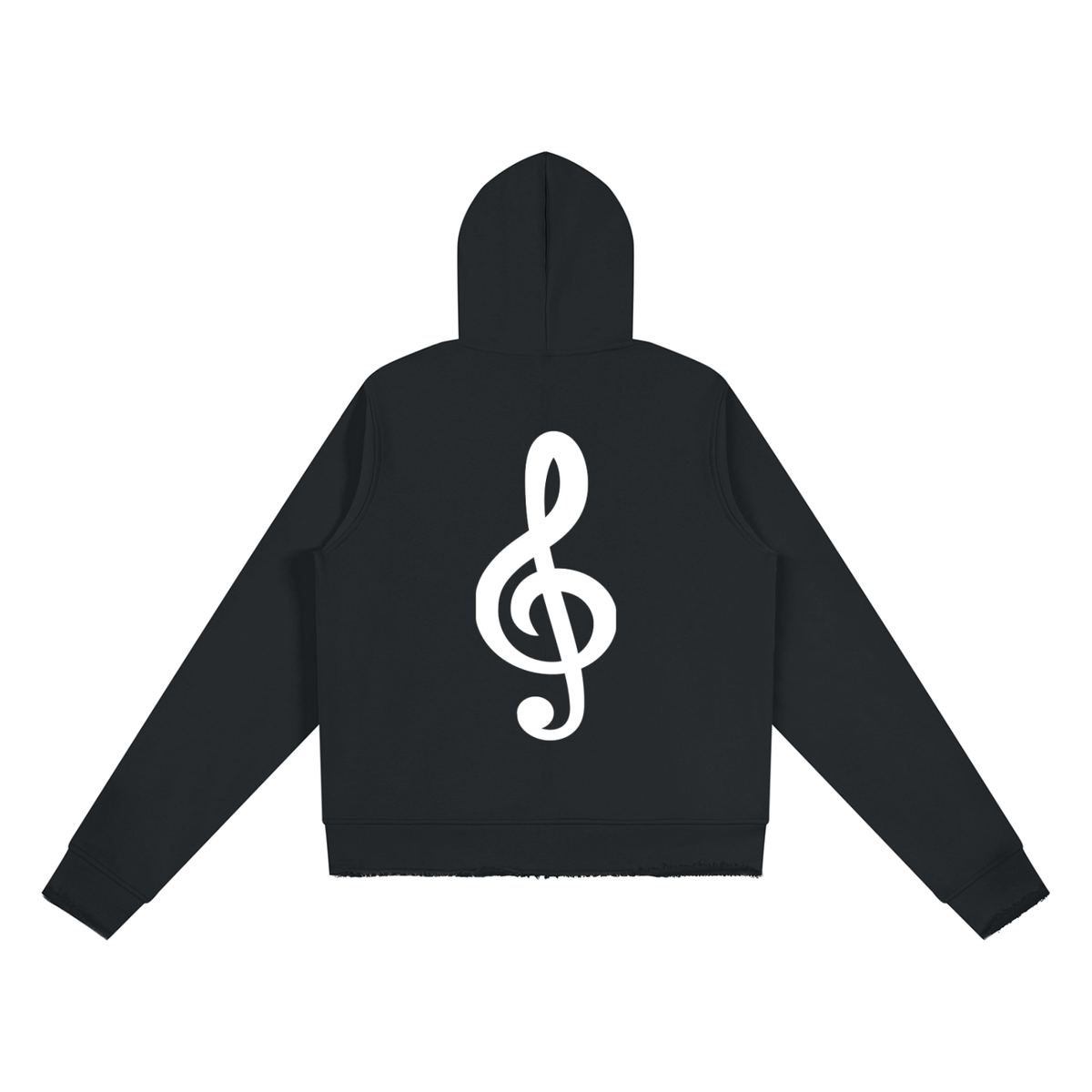 Women’s Raw Edge Full Zip Hoodie