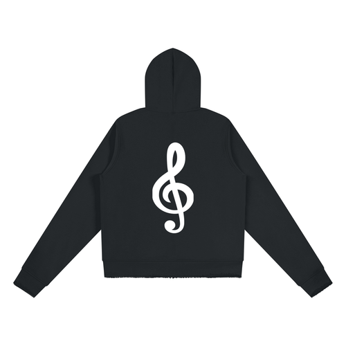 487 Women’s Raw Edge Full Zip Hoodie