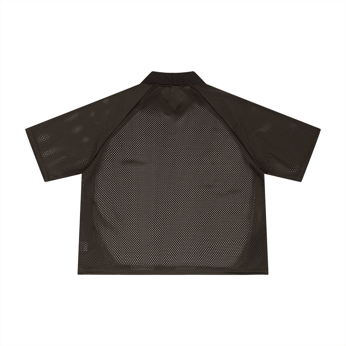 Honest Striped Mesh Boxy Soccer Jersey