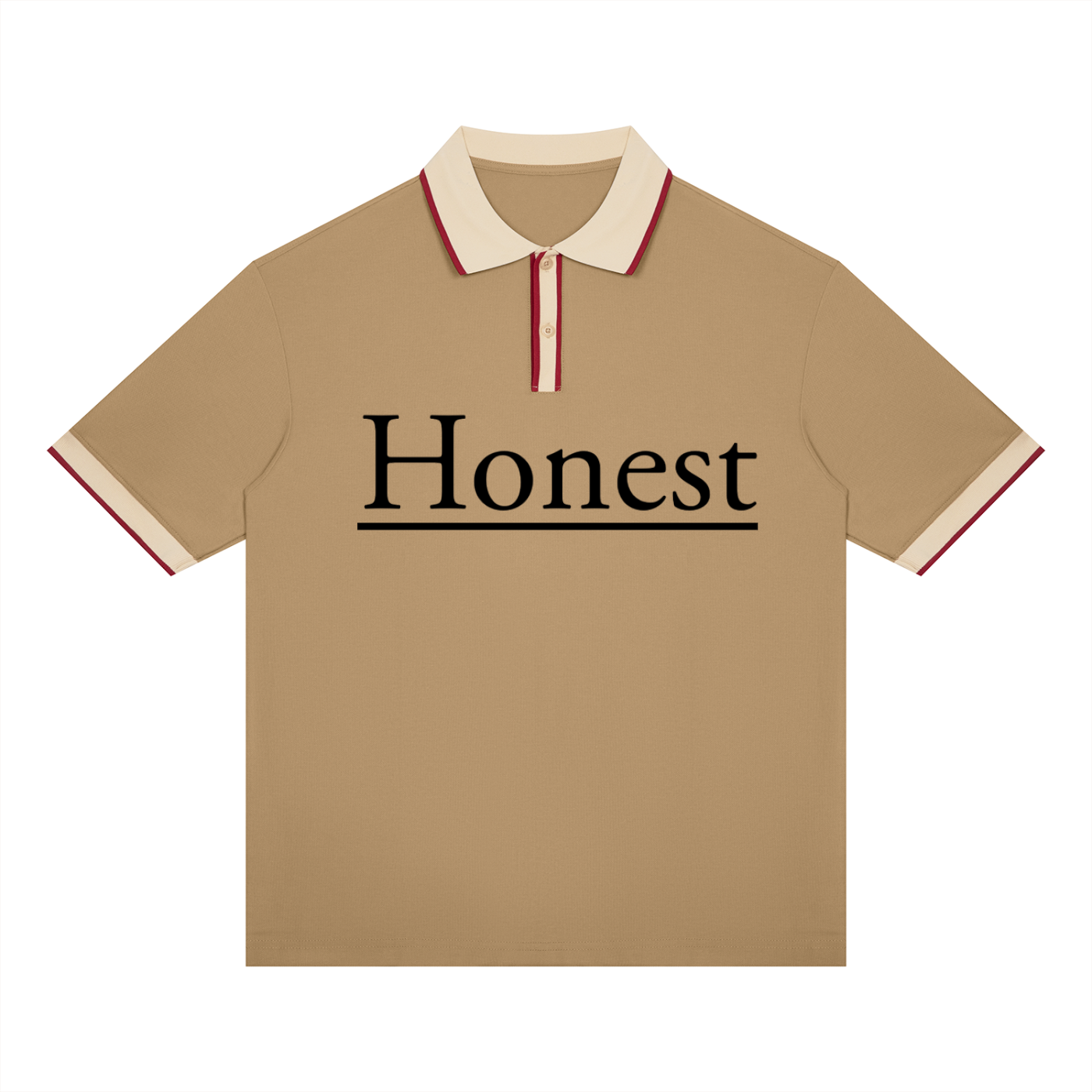 Unisex Color Block Polo Shirt